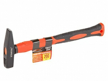 Молоток 0,2кг с фиберглассовой рукояткой STARTUL «PROFI» ST2007-02 (Китай) Молоток 0,2кг с фиберглассовой рукояткой STARTUL «PROFI» ST2007-02 (Китай)