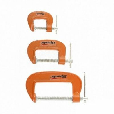 Набор струбцин G-образные 3 шт SPARTA