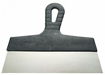 Шпатель трапециевидный фасадный нержавеющий 15см