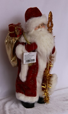 Новогодний сувенир "Дед Мороз"40 см. 600144 (Китай)