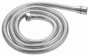 Шланг для душа с двойным замком растяжной 150см-210см (Россия)