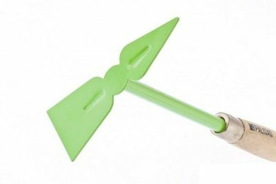 Мотыжка комбинированная "трапеция" и "лепесток" деревянная рукоятка 350 мм PALISAD (Китай)