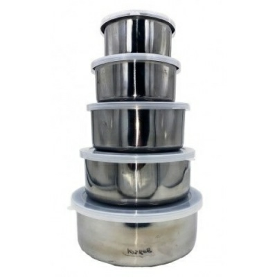 Набор емкостей DomiNado 5шт из коррозионно-стойкой стали XY-5 (Китай)