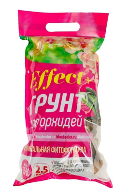 Грунт для орхидей Effect+ Maxi 35-50 мм 2.5л (Россия)