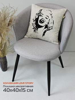 Подушка декоративная   МАТЕХ LOVE STORY МОНРО 40*40 (Беларусь) Подушка декоративная   МАТЕХ LOVE STORY МОНРО 40*40 (Беларусь)