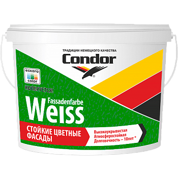 Краска CONDOR Fassadenfarbe Weiss в Борисове