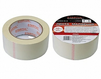 Лента малярная STARTUL PROFI 48мм*45м белая