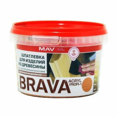 Шпатлевка Профи-1 0,5л/0,7кг сосна Шпатлевка Профи-1 0,5л/0,7кг сосна