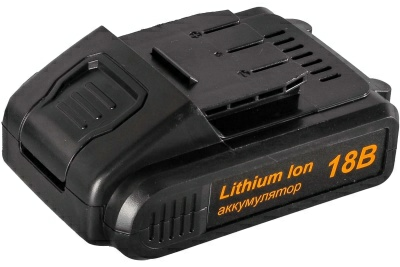 Дрель-шуруповерт аккумуляторный Вихрь  ДА-18Л-2К/Б (2,0 А/ч) (Китай)