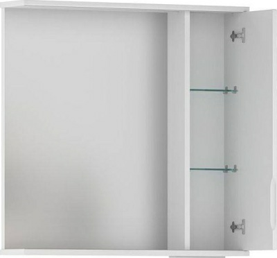 Шкаф-зеркало Adel 70 правое с полочкой и подсветкой (Россия)