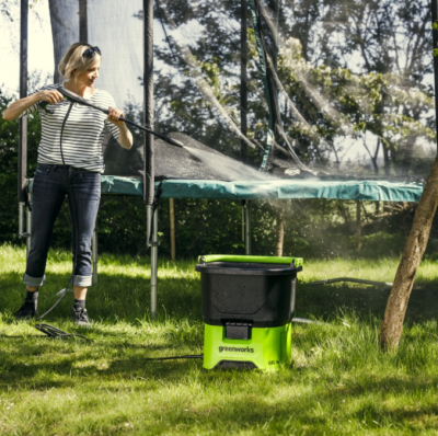 Мойка высокого давления Greenworks 40V GDC40  с аккумулятором и зарядным (Китай)