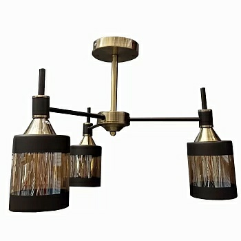 Светильник подвесной Сфера НСБ 04-3х60-211 V27-3 бронза черный (Беларусь)