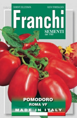Томат Рома 1,25г семена Franchi (Россия) Томат Рома 1,25г семена Franchi (Россия)
