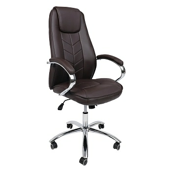 Кресло поворотное KAPRAL ECO коричневый (Китай)