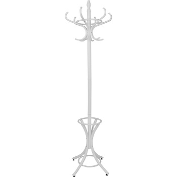 Вешалка напольная SIENA, (дерево/белый)  (Китай)