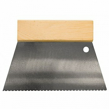 Шпатель зубчатый 18см, В2 HARDY (Польша)