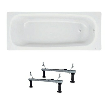 Ванна стальная BLB Universal HG с шумоизоляцей + ножки 2шт (Португалия)