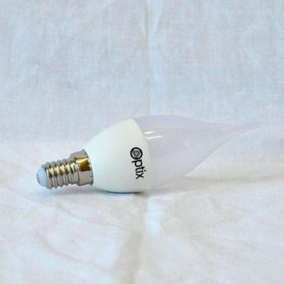 Лампа светодиодная OLB-01-W-C37-5-230-4K-E14-FR (Китай)