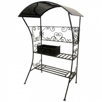 Мангал дачный разборный МДР-01 с крышей (Беларусь)