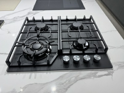 Газовая варочная поверхность Schtoff H6002C16IS Nano Matte Black (Турция)