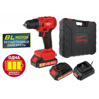 Дрель-шуруповерт аккумуляторная Wortex BD 2025 DLi ALL1 XLT (1329837) (Китай)