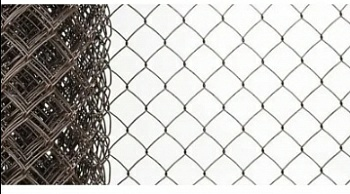 Сетка Рабица в ПВХ (55*55) (d 2.4) 1,5*10 м (Беларусь)