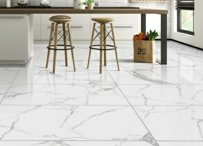 Керамогранит Bogota Polished белый 60х120см (Индия)