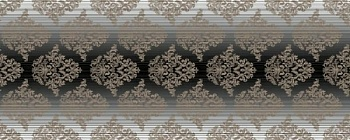 Керамическая плитка Бристоль 20*50 см черный (Беларусь)