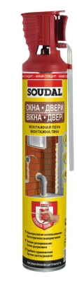 Монтажная пена Soudal PU FOAM Yellow Genius Comfort 750 мл