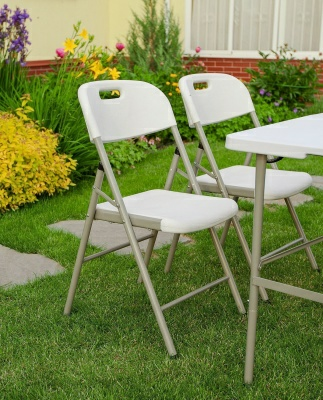 Стол складной пластиковый Calviano 122 см (Китай)