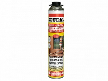 Монтажная пена Soudal Gun 750мл (Польша)