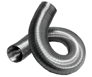 Воздуховод гибкий гофрированный алюминиевый (Россия)