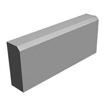 Борт тротуарный прессованный 50×20×5 см серый (Беларусь)