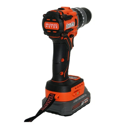 Аккумуляторная ударная дрель-шуруповерт 18В 0-7200/0-30000 уд/мин 65Нм 2 аккумулятора 2Ач кейс FT10888(10888) Felisatti (Китай)