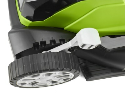 Газонокосилка аккумуляторная Greenworks 40V G40LM35 (c АКБ и ЗУ) 35см (Китай)
