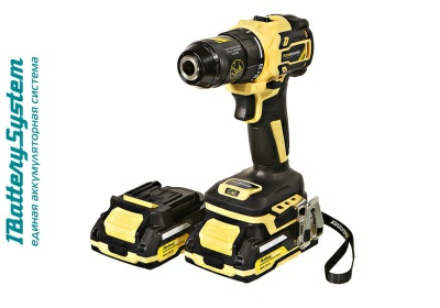 Аккумуляторная дрель Hanskonner HCD2065BLC(Китай) 