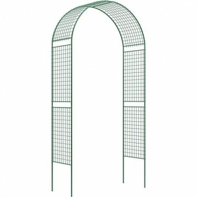 Арка садовая разборная «Сетка широкая» 2,5 х 0,5 х 1,2м (Россия)