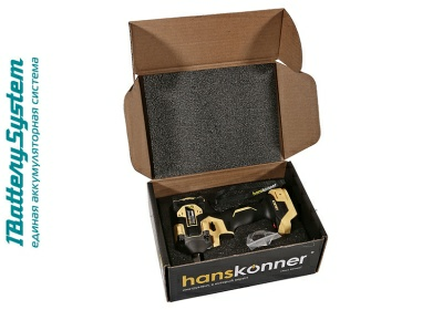 Аккумуляторный ударный гайковерт Hanskonner PLATINUM HCD20420BL 18B (Китай)