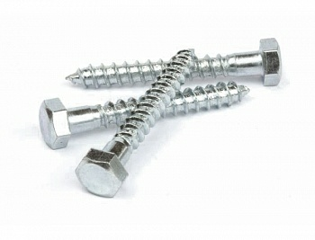 Шуруп с шестигранной головой 8х140 (глухарь) DIN 571(Китай)