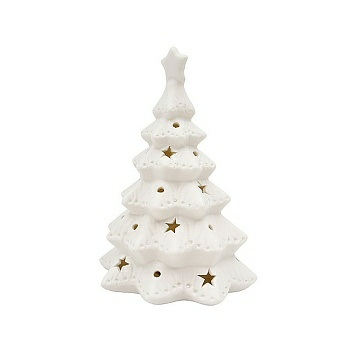 Сувенир с подсветкой  Калядны час Starlit Xmas tree 10.8х17.3см O51 22-130 (Китай)
