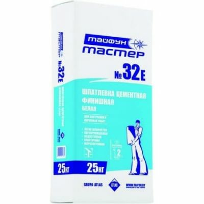 Шпатлевка Тайфун Мастер №32-Е 25кг Шпатлевка Тайфун Мастер №32-Е 25кг