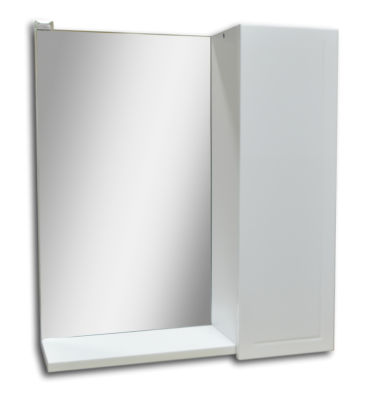 Шкаф-зеркало Гамма 09Ф8 правый (Беларусь)