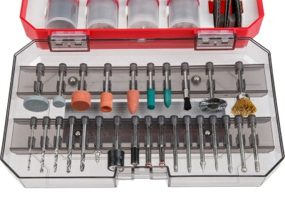 Набор аксессуаров для гравера WORTEX 272 предметов (Китай) Набор аксессуаров для гравера WORTEX 272 предметов (Китай)