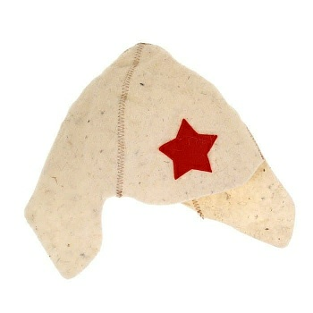 Шапка Буденовка белая "Hot Pot" (Россия) Шапка Буденовка белая "Hot Pot" (Россия)