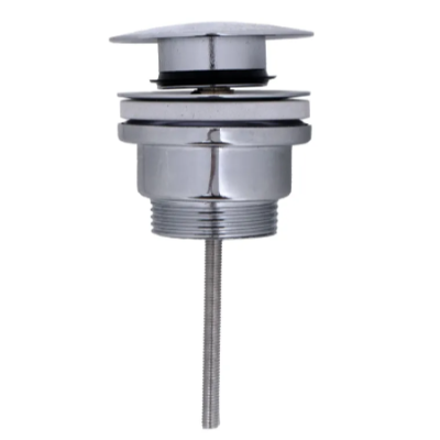 Выпуск с системой клик-клак для сифона умывальника универсальный (Эстония)