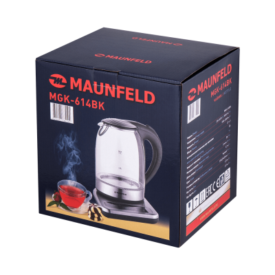 Чайник электрический MAUNFELD MGK-614BK (Китай)