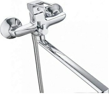  Смеситель для ванны c длинным изливом Wisent WP22154  (Китай)