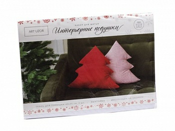 Набор для шитья интерьерные подушки "Яркие елочки" (арт. 27248773, код 198740) (Китай)