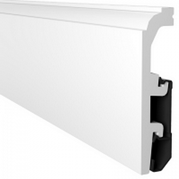 Плинтус напольный белый Arbiton VEGA P0910 (Польша) в Борисове