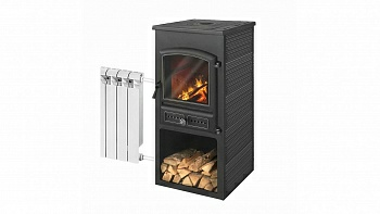 Камин Этна (ДТ-4С) с плитой (Россия)|купить Практик Борисов